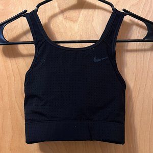 NIKE WOMENS BLACK SPORTS BRA SIZE XS